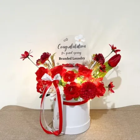 Bloom Box Akrilik Ucapan Grand Opening Kabupaten Bondowoso